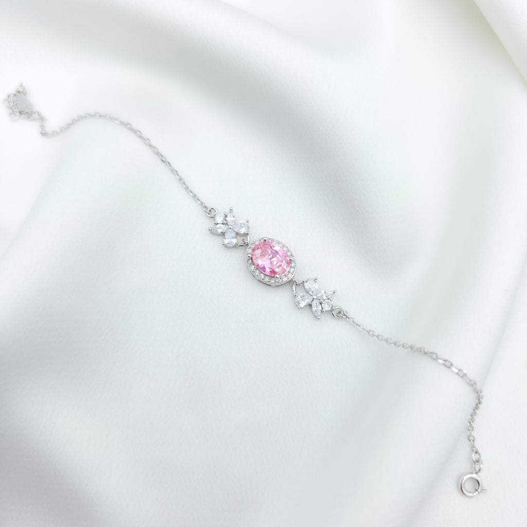 Pink Blossom Jewelry Set