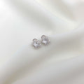 Starlight Halo Stud Earrings