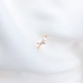 Pearl & Baguette Zircon Ring – 925 Sterling Silver