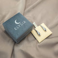 925 Silver Minimal Curve Drop Earrings