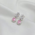 Pink Blossom Drop Earrings