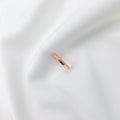 925 Silver Rose Gold Plated Elegant Stone Ring