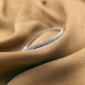 925 Sterling Silver Eternity Band Ring | Minimal CZ Stone Ring for Women