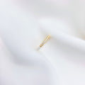 925 Silver Gold Plated Minimal Open Ring – Elegant Adjustable Band